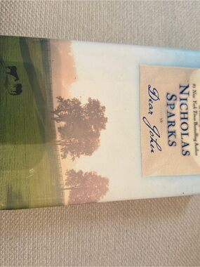 Nicholas Sparks Dear John Paperback Book - Blue/Green Cover